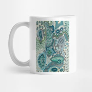 Art Acrylic artwork abstract painting Mug